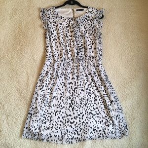 Flirty Polka Dot Chiffon Dress